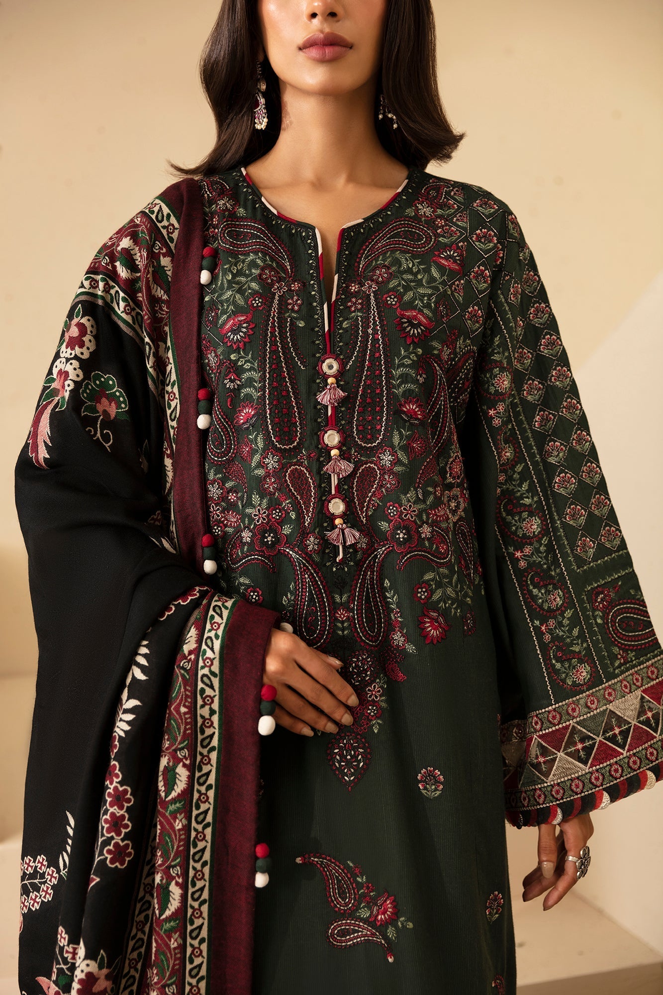 Ethnic | Rozana Winter Collection | ET-10 - Official Ethnic stockist in UK - Sakeena London