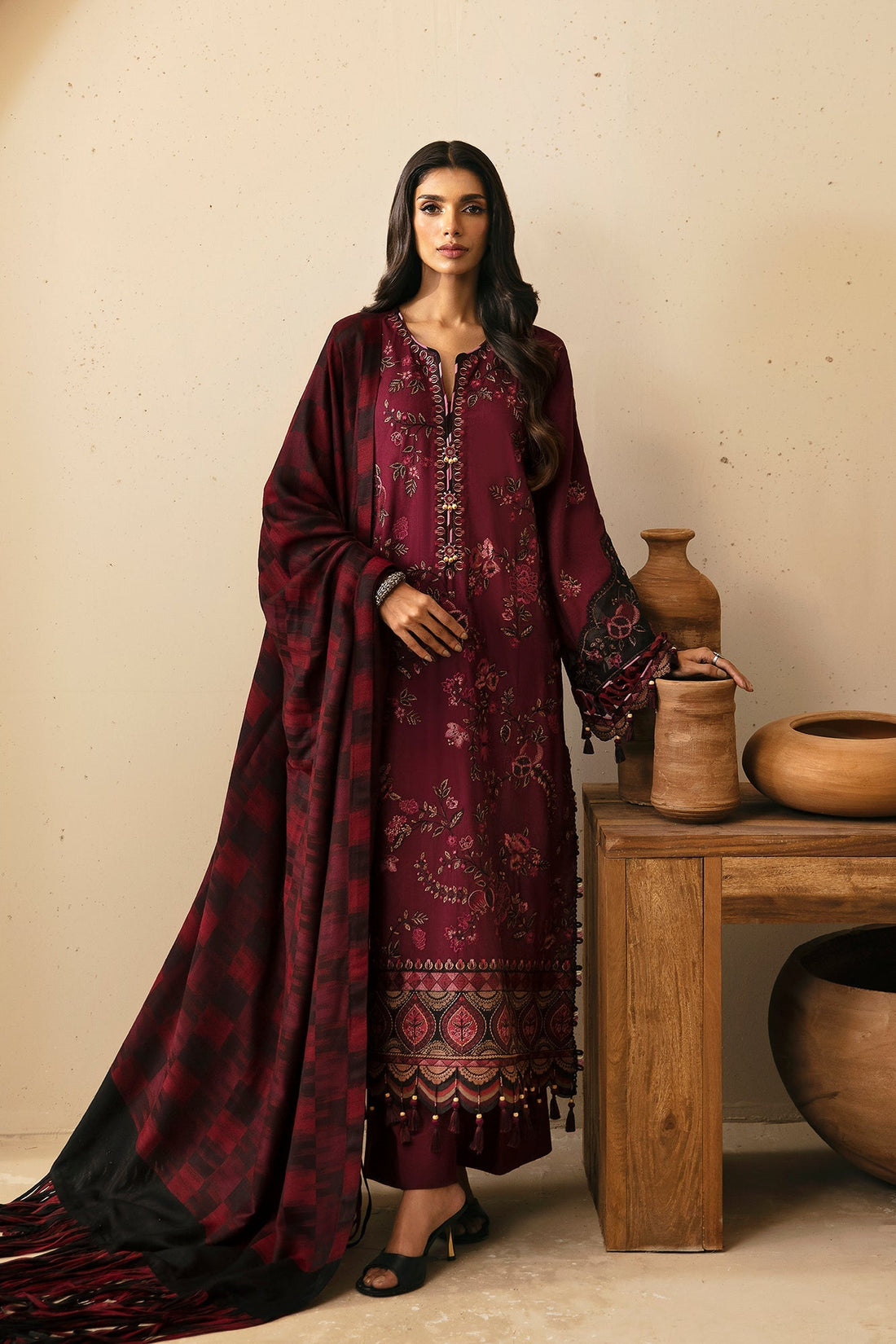 Ethnic | Rozana Winter Collection | ET-14 - Official Ethnic stockist in UK - Sakeena London