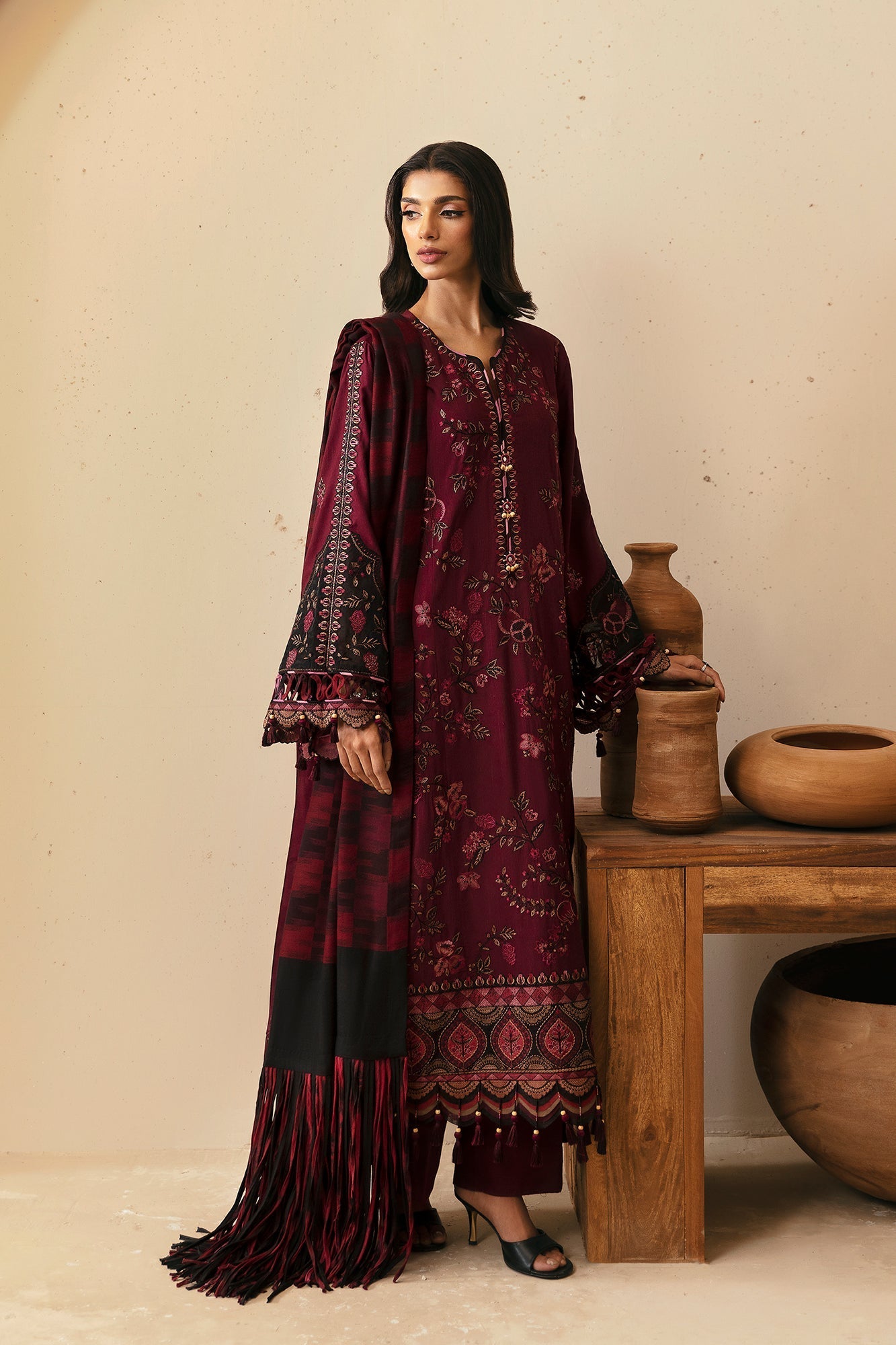 Ethnic | Rozana Winter Collection | ET-14 - Official Ethnic stockist in UK - Sakeena London