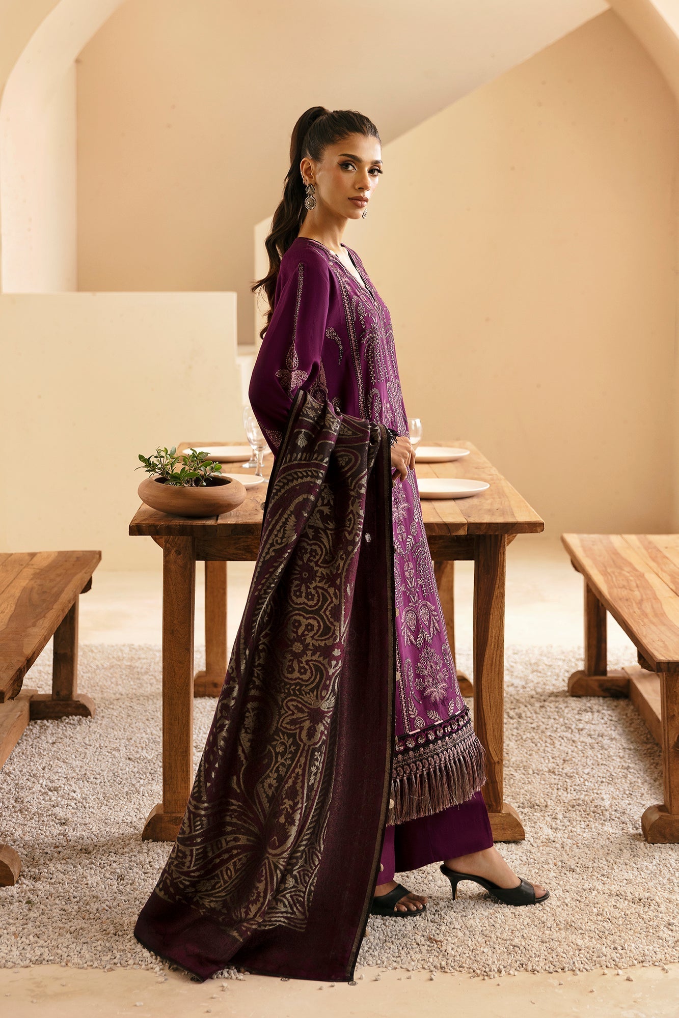 Ethnic | Rozana Winter Collection | ET-12 - Official Ethnic stockist in UK - Sakeena London