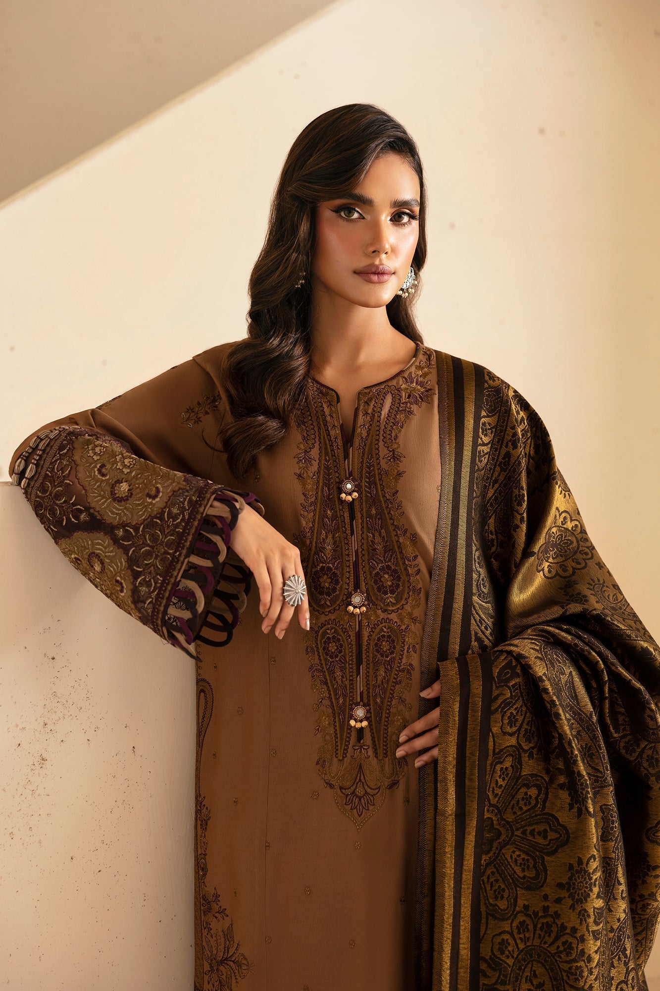 Ethnic | Rozana Winter Collection | ET-13 - Official Ethnic stockist in UK - Sakeena London