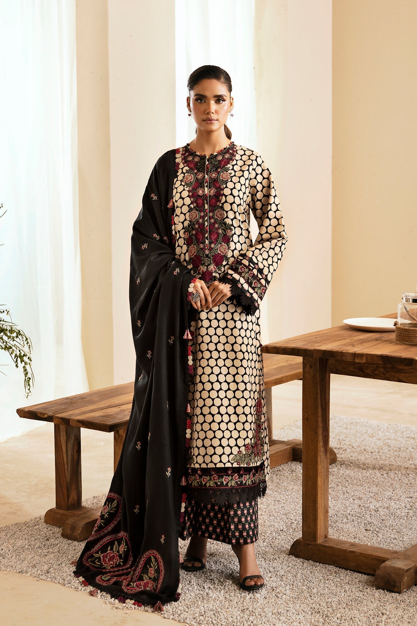 Ethnic | Rozana Winter Collection | ET-09 - Official Ethnic stockist in UK - Sakeena London