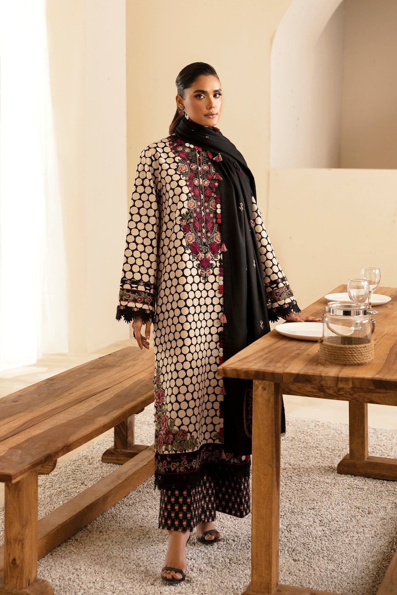 Ethnic | Rozana Winter Collection | ET-09 - Official Ethnic stockist in UK - Sakeena London