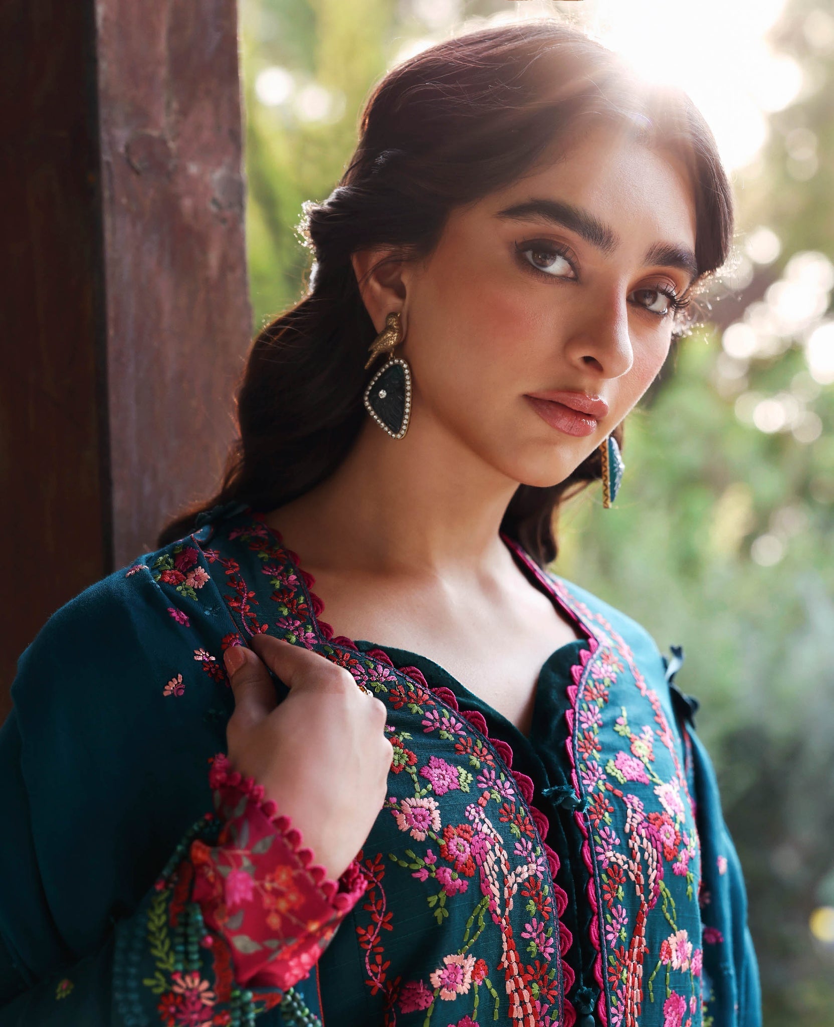 Republic Womenswear | Amaris Luxury Shawl 25 | Evania - Official Republic Womenswear stockist in UK - Sakeena London