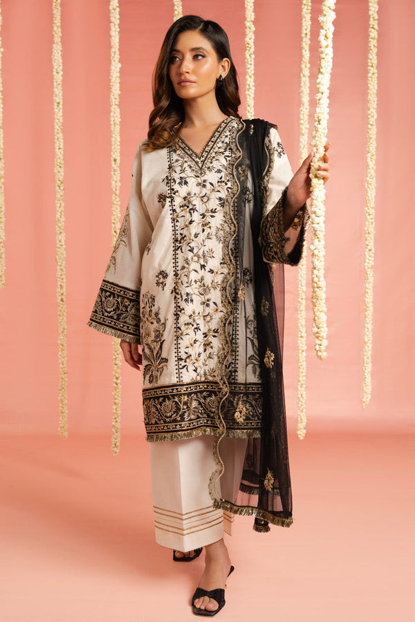 Al Karam | Festive Summer 25 | RTS | SHIRT, TROUSER & DUPATTA 01 - Official Al Karam stockist in UK - Sakeena London