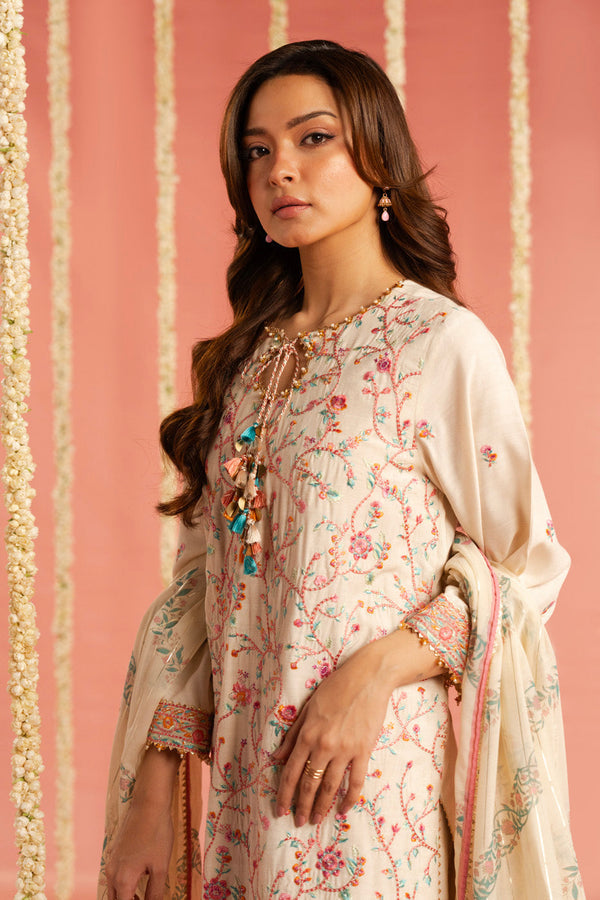Al Karam | Festive Summer 25 | RTS | SHIRT, TROUSER & DUPATTA 03 - Official Al Karam stockist in UK - Sakeena London