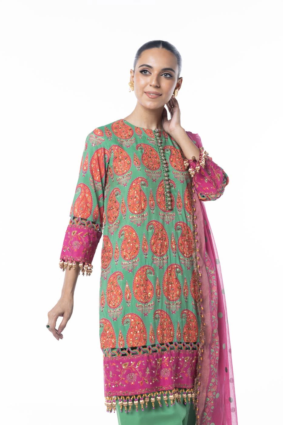 AlKaram | Festive Collection | F3-12D-24 - Official Alkaram stockist in UK - Sakeena London