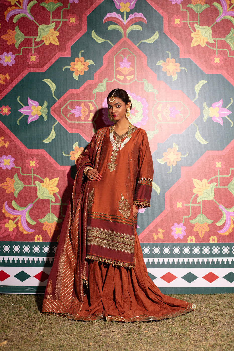 AlKaram | Festive Collection | F3-1A-24 - Official Alkaram stockist in UK - Sakeena London