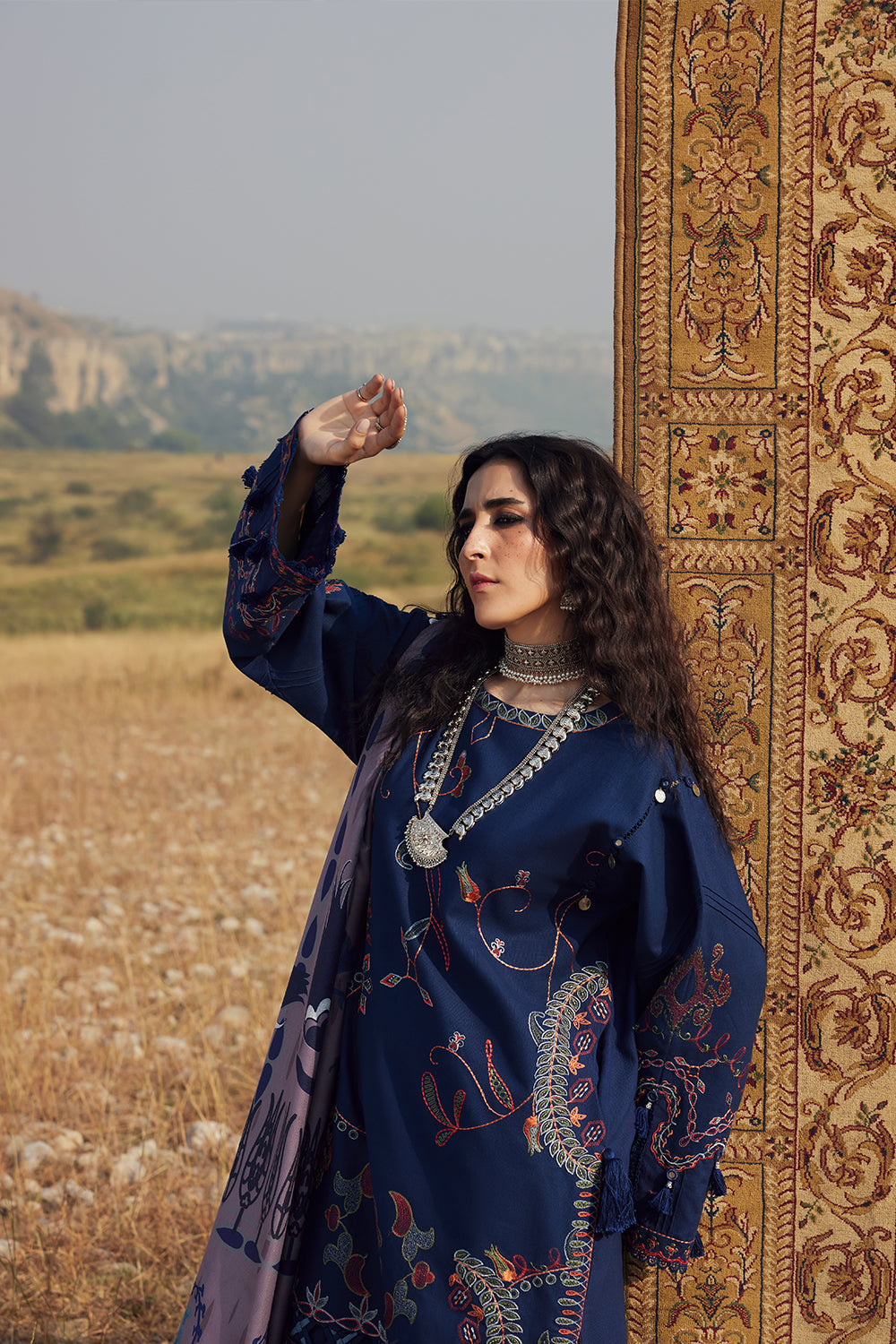 Saira Rizwan | Winter Khaddar 25 | MAHRUKH-SRW25-08 - Official Saira Rizwan stockist in UK - Sakeena London