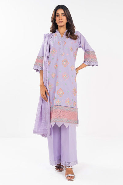 AlKaram | Festive Summer 25 | FC-24J-25-Lavender - Official Alkaram stockist in UK - Sakeena London