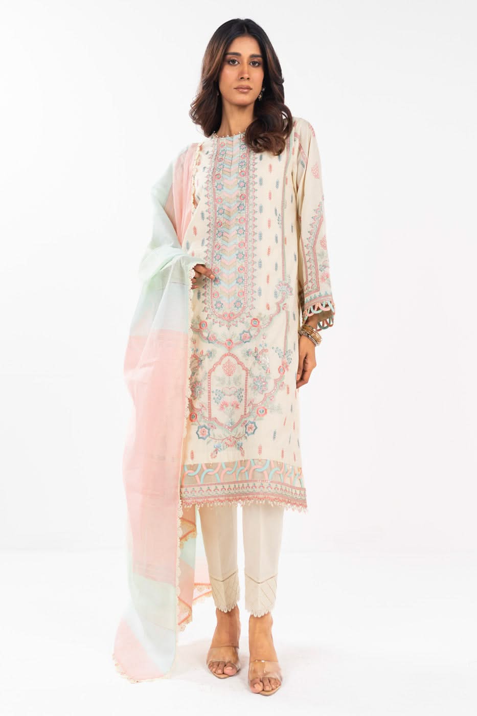 Al Karam | Festive Summer 25 | A-03 - Official Alkaram stockist in UK - Sakeena London