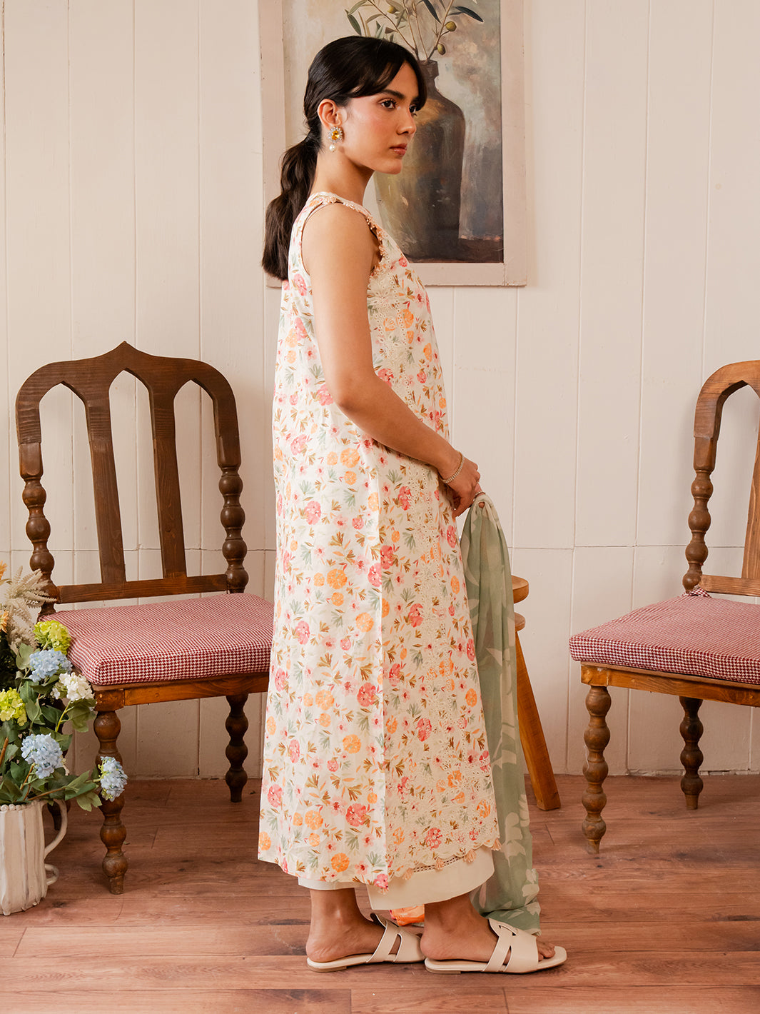 Izel | Oh Spring Lawn 25 | FLORA (B) - Official Izel stockist in UK - Sakeena London