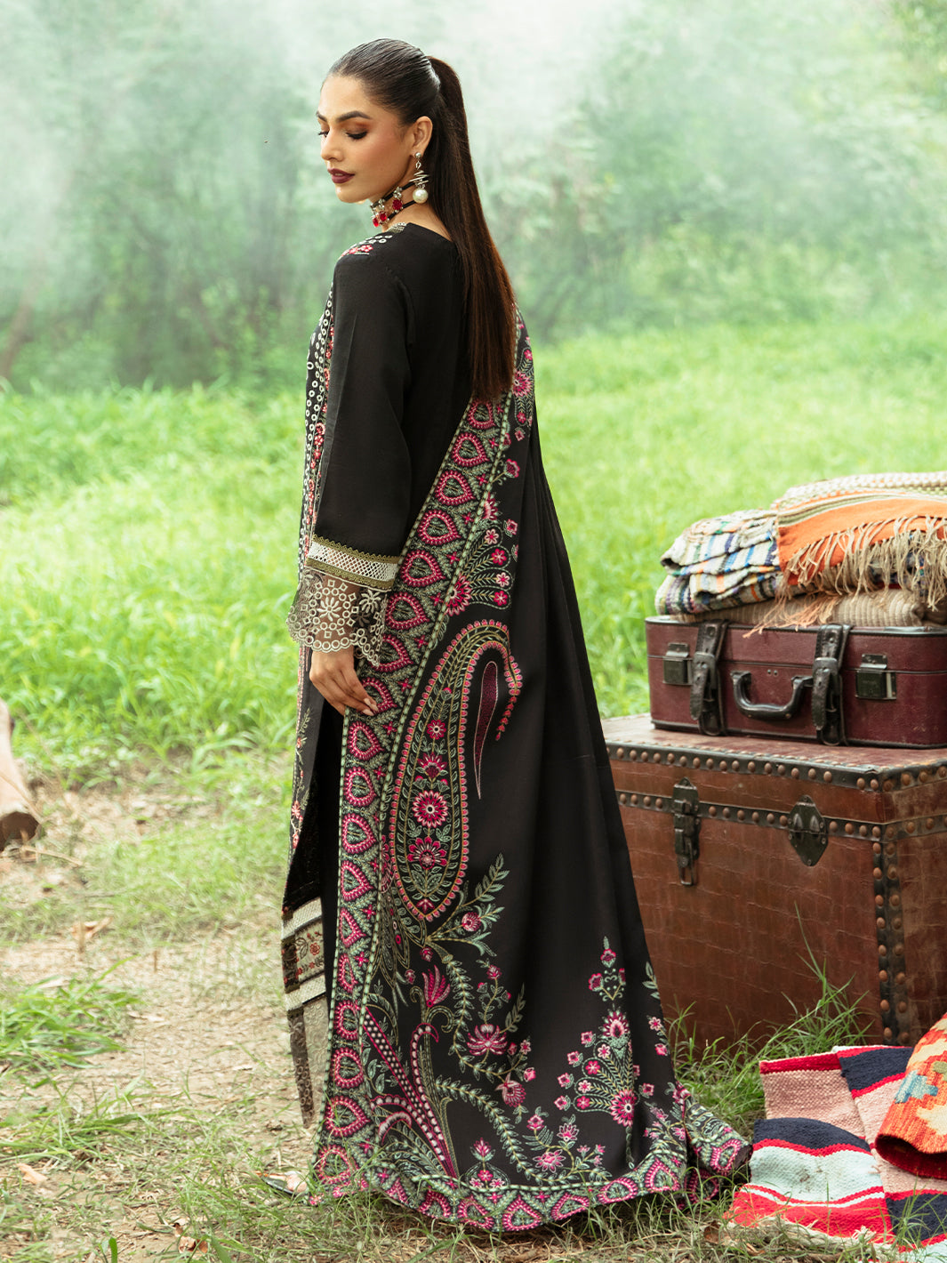 Mahnur | Hazel Winter 24 | FLORALIA - Official Mahnur stockist in UK - Sakeena London