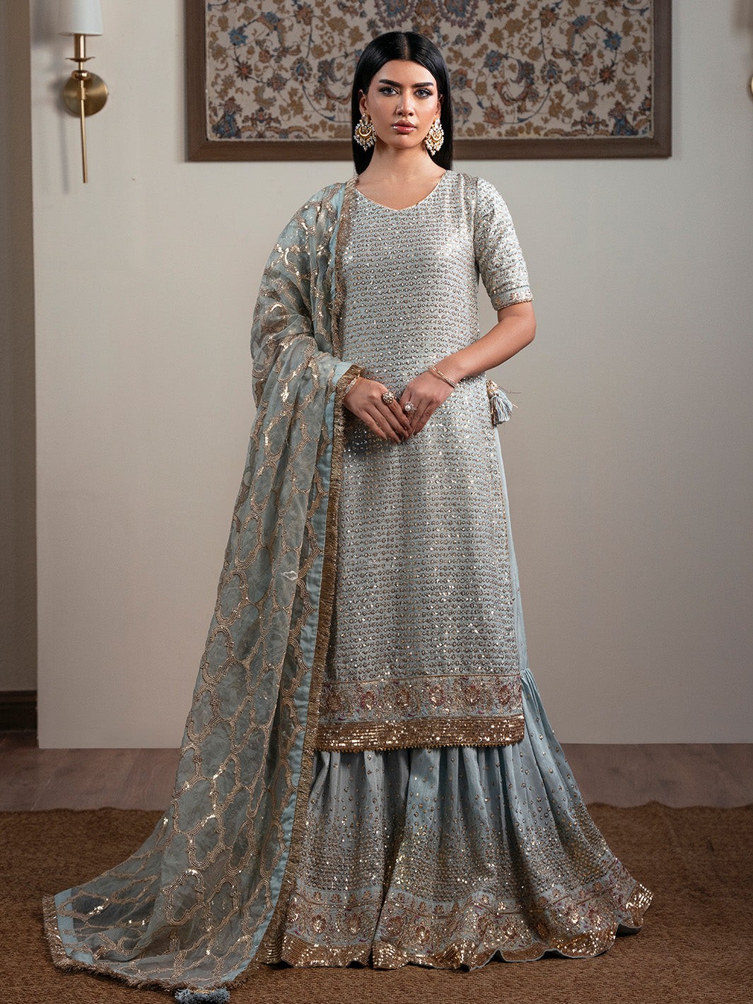 Faiza Faisal | Zareen Luxury Formals | OPAL - Official Faiza Faisal stockist in UK - Sakeena London