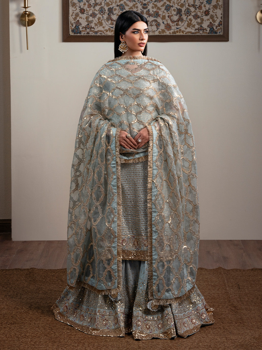 Faiza Faisal | Zareen Luxury Formals | OPAL - Official Faiza Faisal stockist in UK - Sakeena London