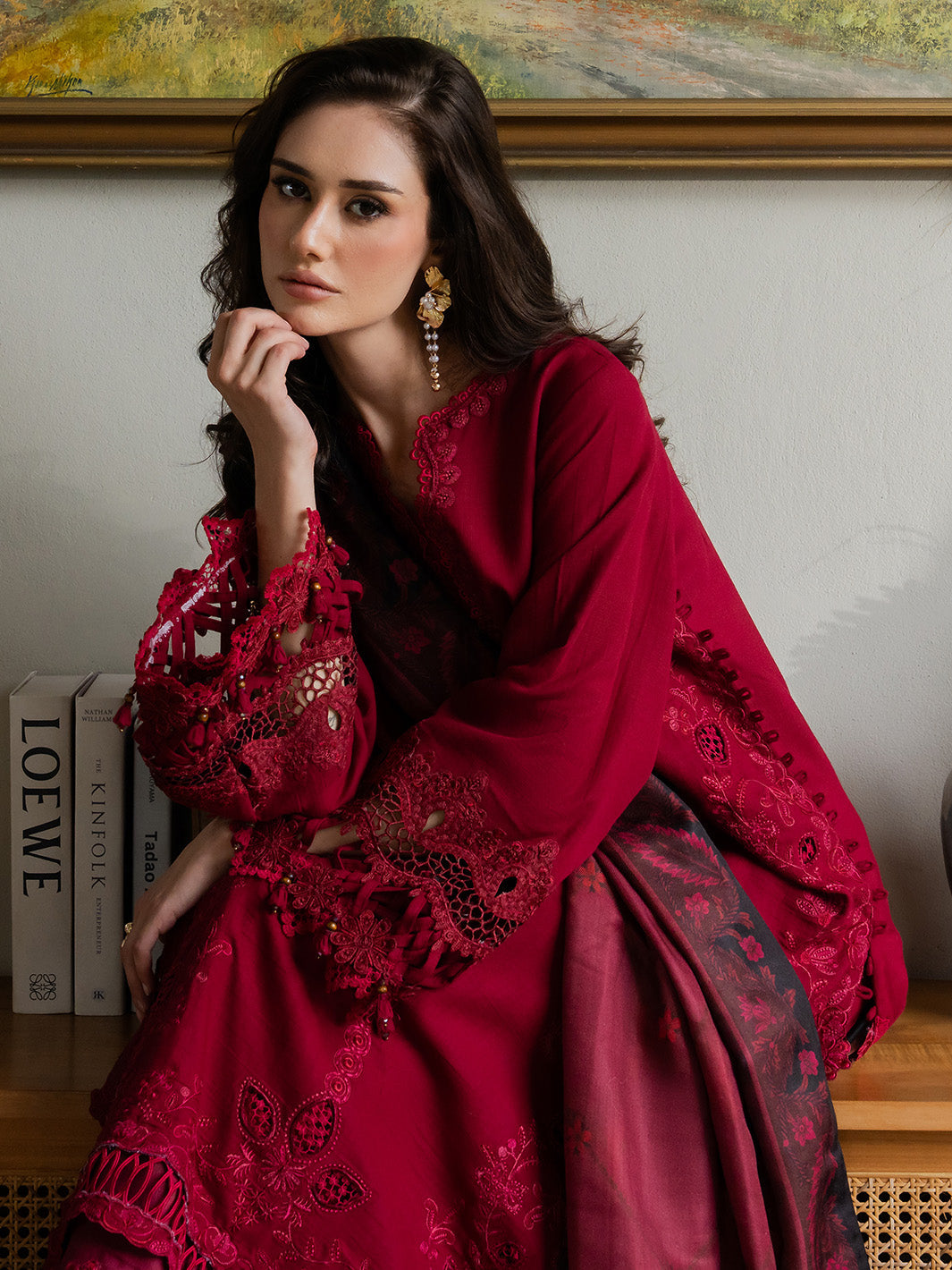 Faiza Faisal | Dastaan Khaddar 25 | ZIMAL - Official Faiza Faisal stockist in UK - Sakeena London