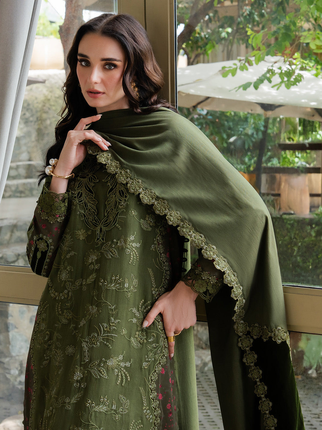 Faiza Faisal | Dastaan Khaddar 25 | RUMIYA - Official Faiza Faisal stockist in UK - Sakeena London