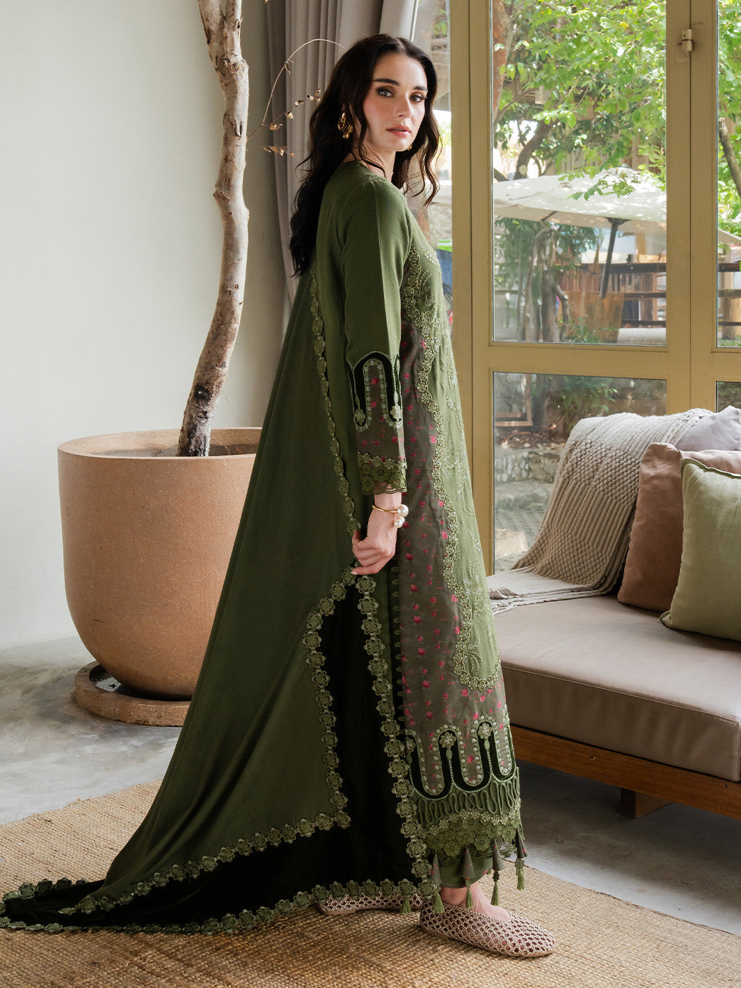 Faiza Faisal | Dastaan Khaddar 25 | RUMIYA - Official Faiza Faisal stockist in UK - Sakeena London