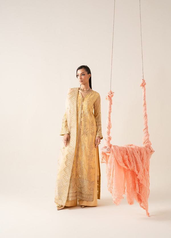 Maryum N Maria | Zaib Luxury | Embroirdered Chiffon LYA - FS50126 - Official Maryum N Maria stockist in UK - Sakeena London