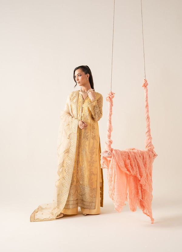 Maryum N Maria | Zaib Luxury | Embroirdered Chiffon LYA - FS50126 - Official Maryum N Maria stockist in UK - Sakeena London