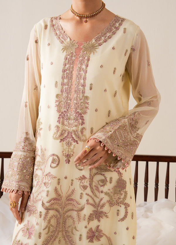 Maryum N Maria | Zaib Luxury | Embroirdered Chiffon LILI - FS50128 - Official Maryum N Maria stockist in UK - Sakeena London