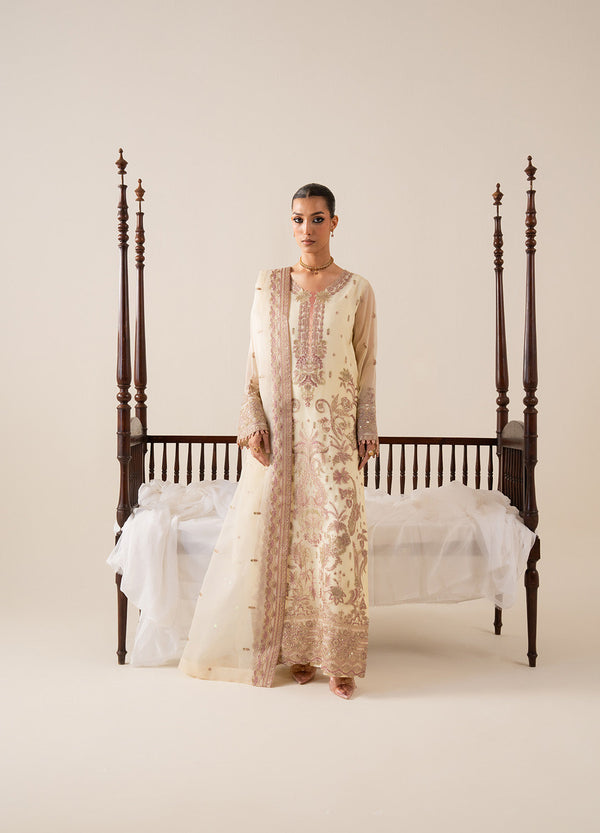 Maryum N Maria | Zaib Luxury | Embroirdered Chiffon LILI - FS50128 - Official Maryum N Maria stockist in UK - Sakeena London