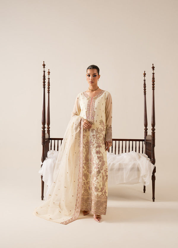 Maryum N Maria | Zaib Luxury | Embroirdered Chiffon LILI - FS50128 - Official Maryum N Maria stockist in UK - Sakeena London