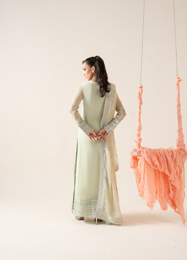 Maryum N Maria | Zaib Luxury | Embroirdered Chiffon LOUISE - FS50130 - Official Maryum N Maria stockist in UK - Sakeena London