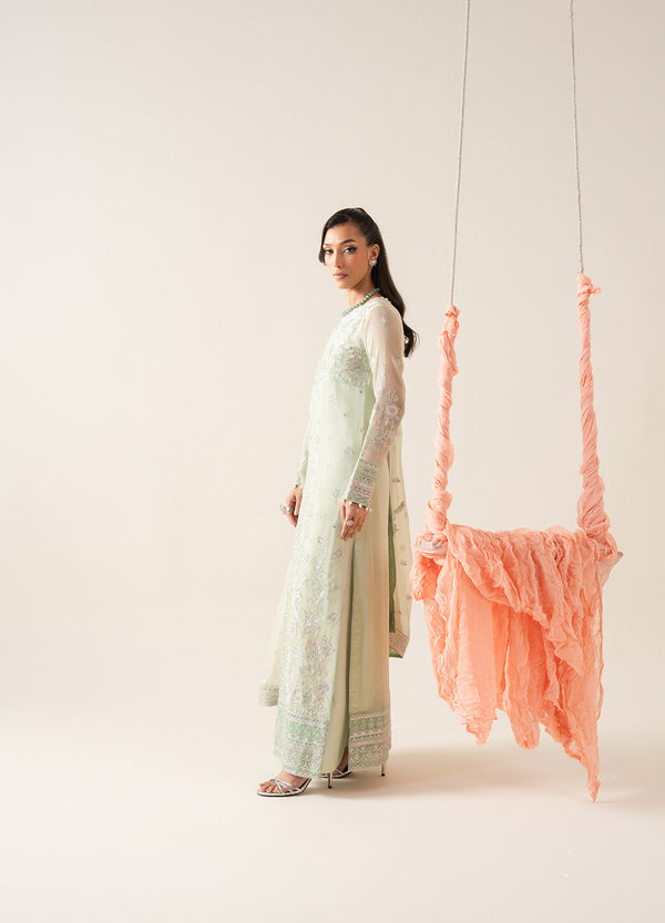 Maryum N Maria | Zaib Luxury | Embroirdered Chiffon LOUISE - FS50130 - Official Maryum N Maria stockist in UK - Sakeena London