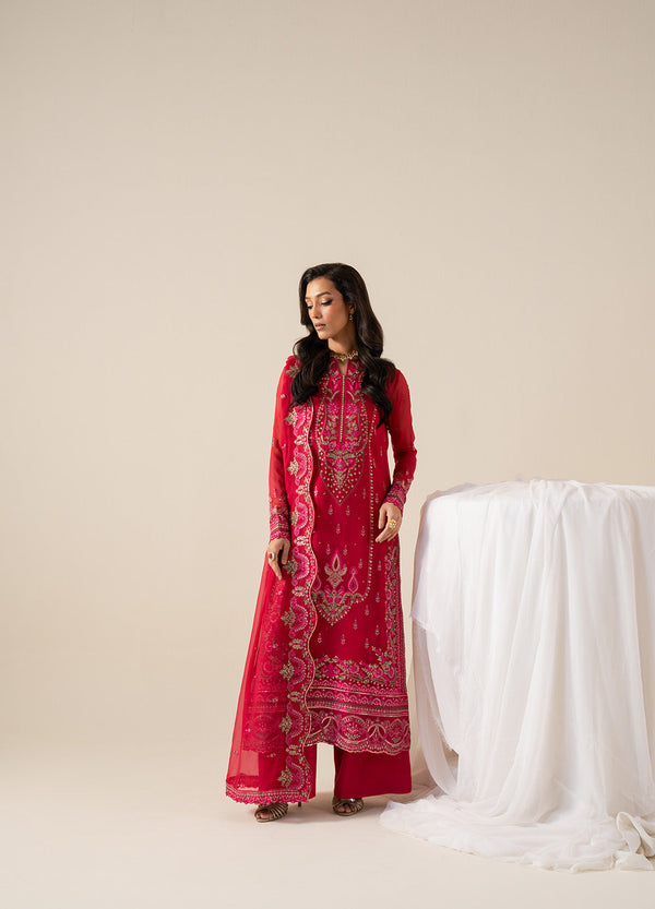 Maryum N Maria | Zaib Luxury | Embroirdered Chiffon ELLA - FS50131 - Official Maryum N Maria stockist in UK - Sakeena London