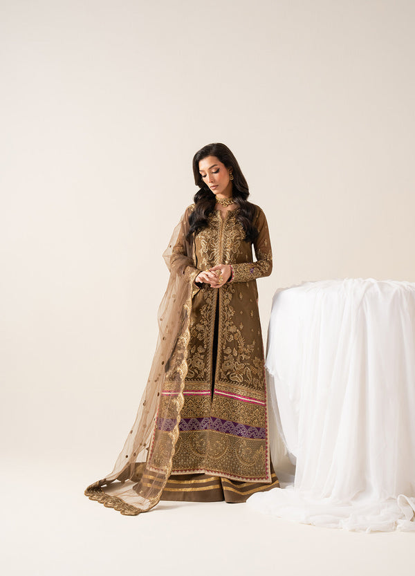 Maryum N Maria | Zaib Luxury | Embroirdered Chiffon OLYMPE - FS50133 - Official Maryum N Maria stockist in UK - Sakeena London