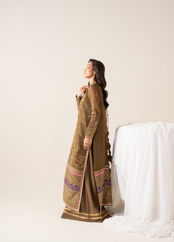 Maryum N Maria | Zaib Luxury | Embroirdered Chiffon OLYMPE - FS50133 - Official Maryum N Maria stockist in UK - Sakeena London