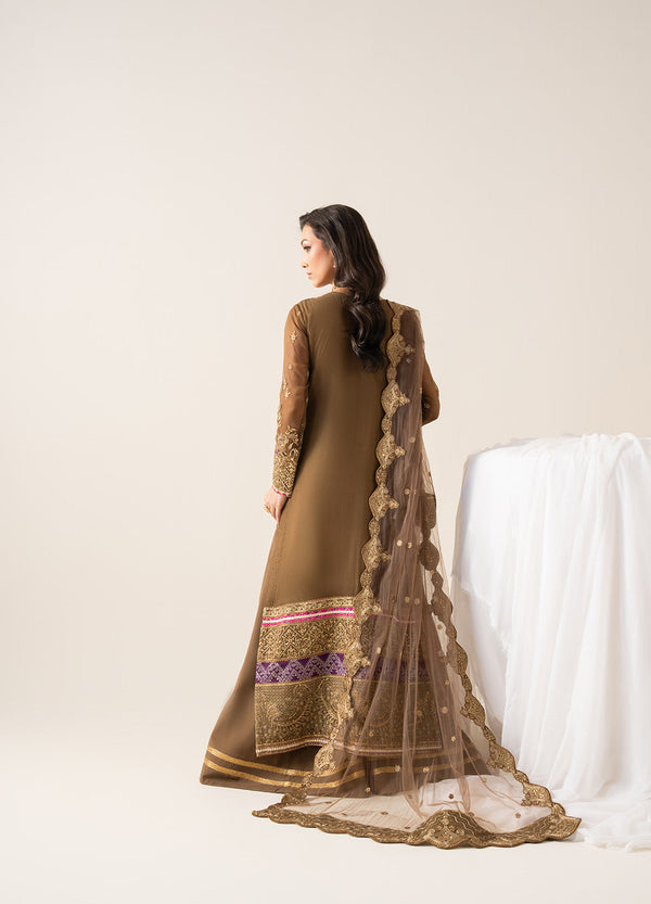 Maryum N Maria | Zaib Luxury | Embroirdered Chiffon OLYMPE - FS50133 - Official Maryum N Maria stockist in UK - Sakeena London
