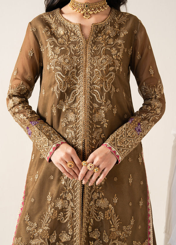 Maryum N Maria | Zaib Luxury | Embroirdered Chiffon OLYMPE - FS50133 - Official Maryum N Maria stockist in UK - Sakeena London