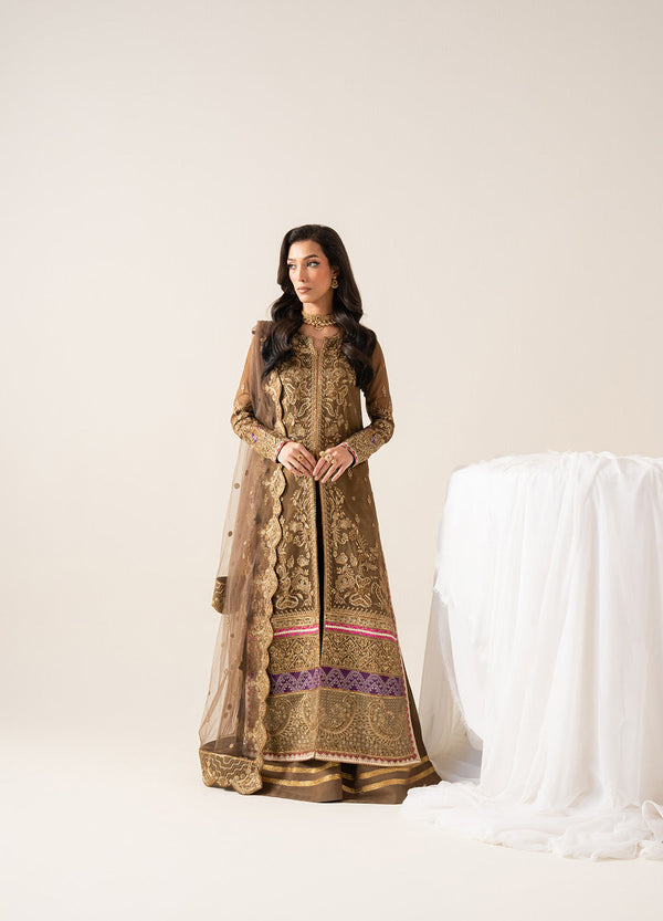 Maryum N Maria | Zaib Luxury | Embroirdered Chiffon OLYMPE - FS50133 - Official Maryum N Maria stockist in UK - Sakeena London