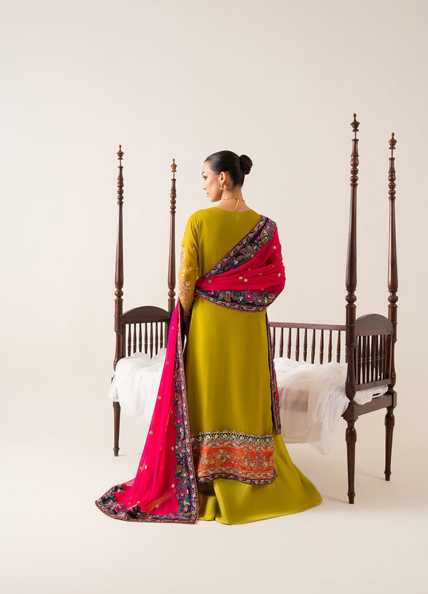 Maryum N Maria | Zaib Luxury | Embroirdered Chiffon REINE - FS50134 - Official Maryum N Maria stockist in UK - Sakeena London