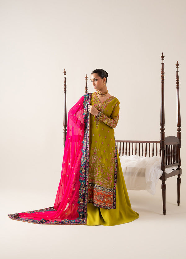 Maryum N Maria | Zaib Luxury | Embroirdered Chiffon REINE - FS50134 - Official Maryum N Maria stockist in UK - Sakeena London