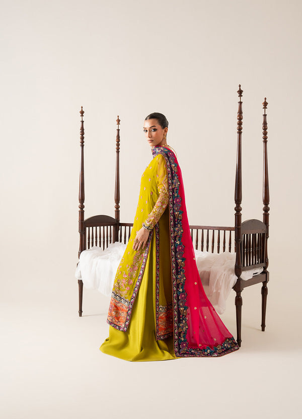 Maryum N Maria | Zaib Luxury | Embroirdered Chiffon REINE - FS50134 - Official Maryum N Maria stockist in UK - Sakeena London