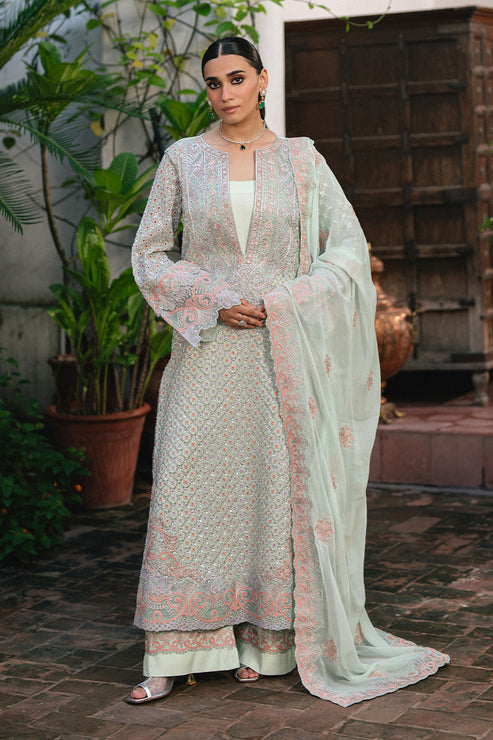 Maryum N Maria | Gulnaar Formals | 3 Piece Embroidered Chiffon TATIANA - FSU5652 - Official Maryum N Maria stockist in UK - Sakeena London