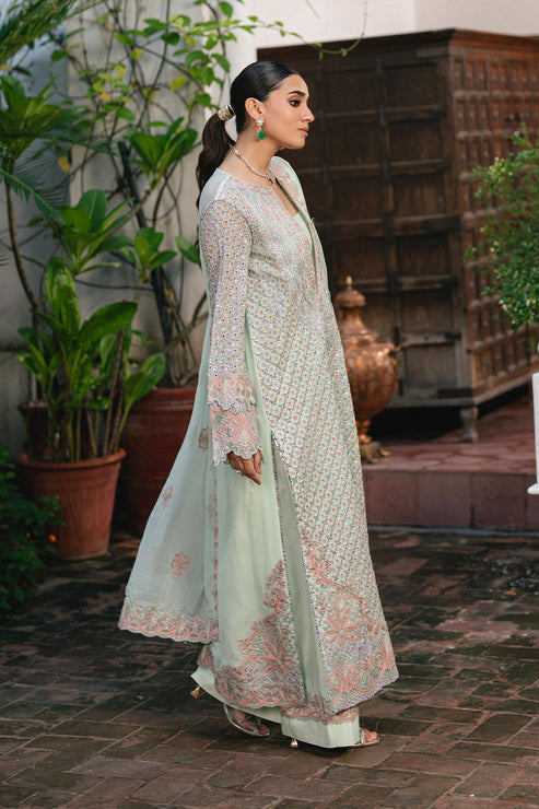Maryum N Maria | Gulnaar Formals | 3 Piece Embroidered Chiffon TATIANA - FSU5652 - Official Maryum N Maria stockist in UK - Sakeena London