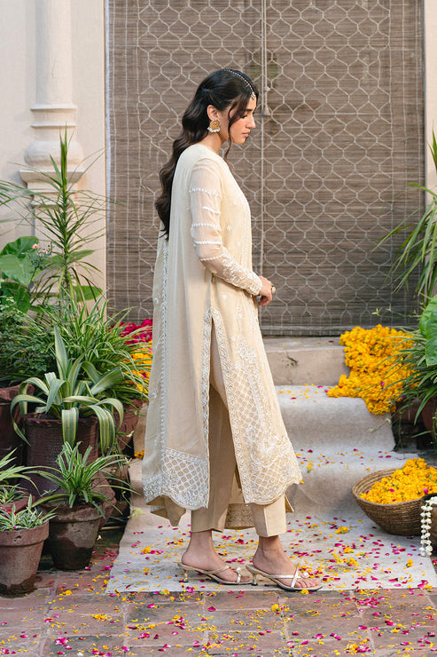 Maryum N Maria | Gulnaar Formals | 3 Piece Embroidered Chiffon ANASTASIA - FSU5655 - Official Maryum N Maria stockist in UK - Sakeena London