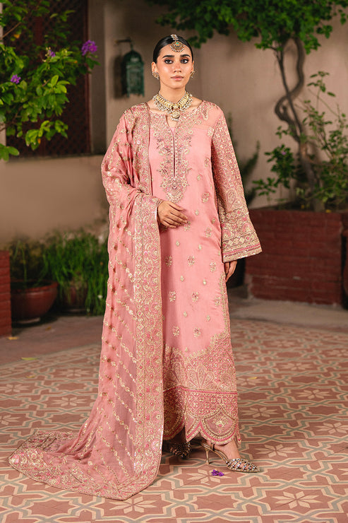Maryum N Maria | Gulnaar Formals | 3 Piece Embroidered Chiffon SASHA - FSU5658 - Official Maryum N Maria stockist in UK - Sakeena London