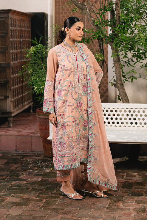 Maryum N Maria | Gulnaar Formals | 3 Piece Embroidered Chiffon ANYA - FSU5659 - Official Maryum N Maria stockist in UK - Sakeena London