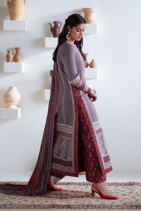 Maryum N Maria | Noore Winters 25 | Khaddar ZALAAN - FSU5672 - Official Maryum N Maria stockist in UK - Sakeena London
