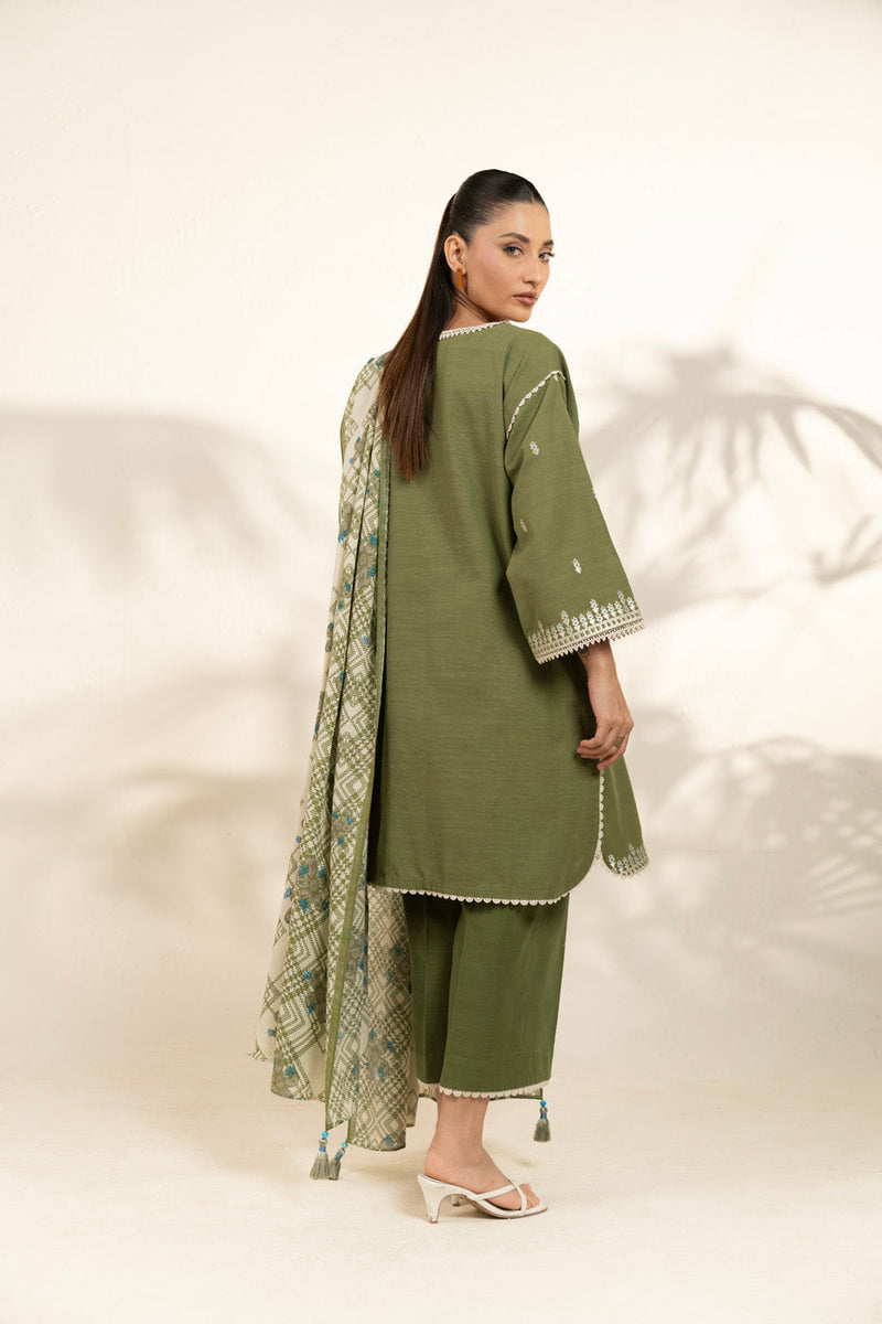 Al Karam | Winter 25 | FW-103-25-1-Green - Official Al Karam stockist in UK - Sakeena London