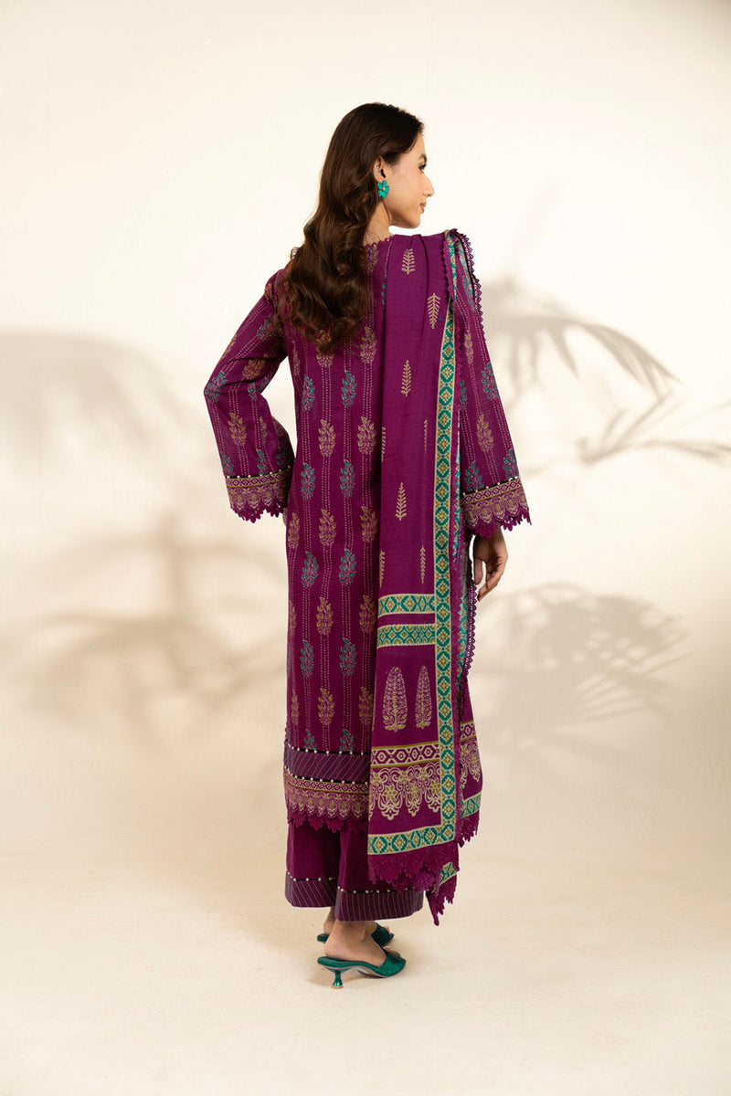 Al Karam | Winter 25 | FW-103.1-25-1-Pink - Official Al Karam stockist in UK - Sakeena London