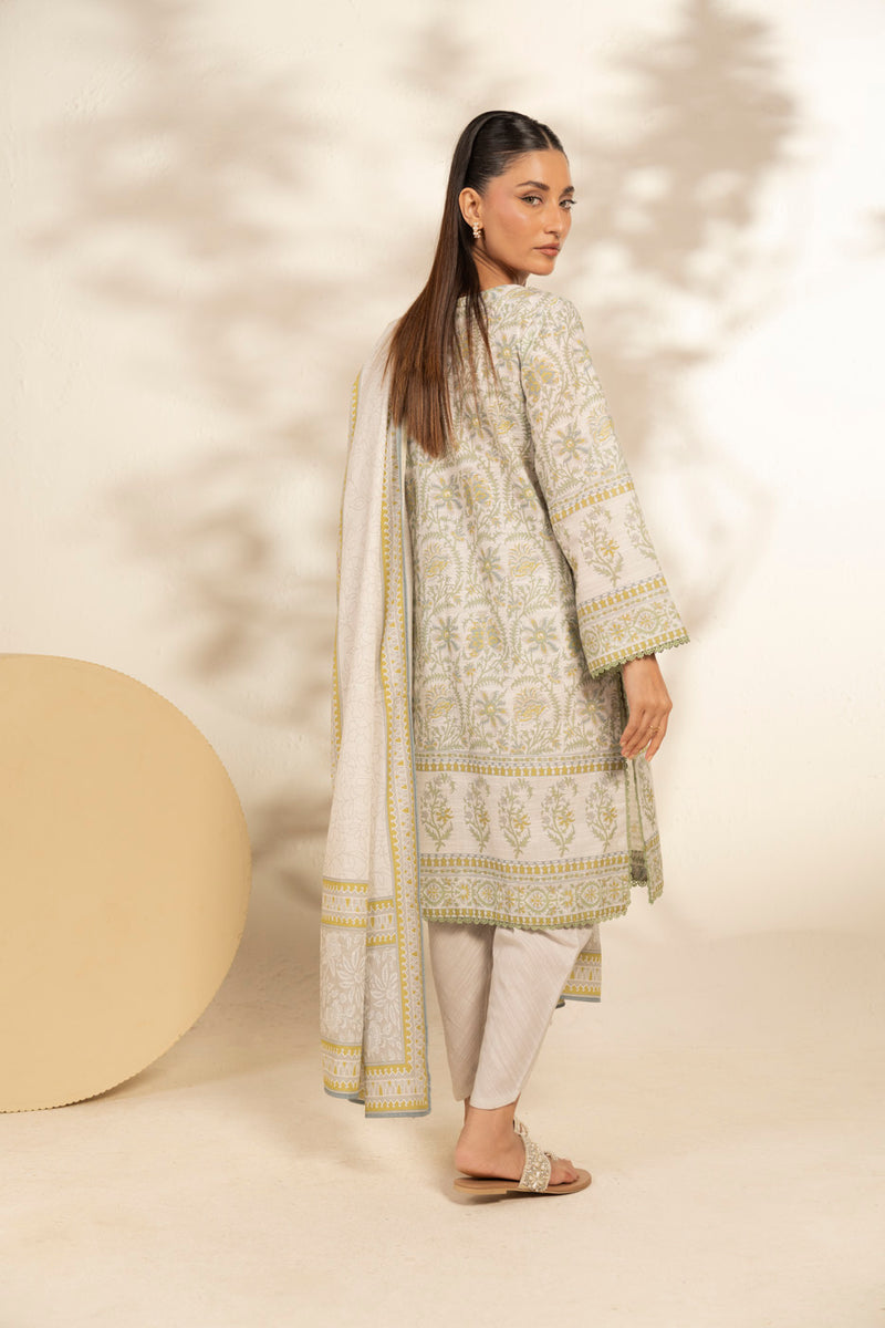 Al Karam | Winter 25 | FW-112.1-25-1-White - Official Al Karam stockist in UK - Sakeena London