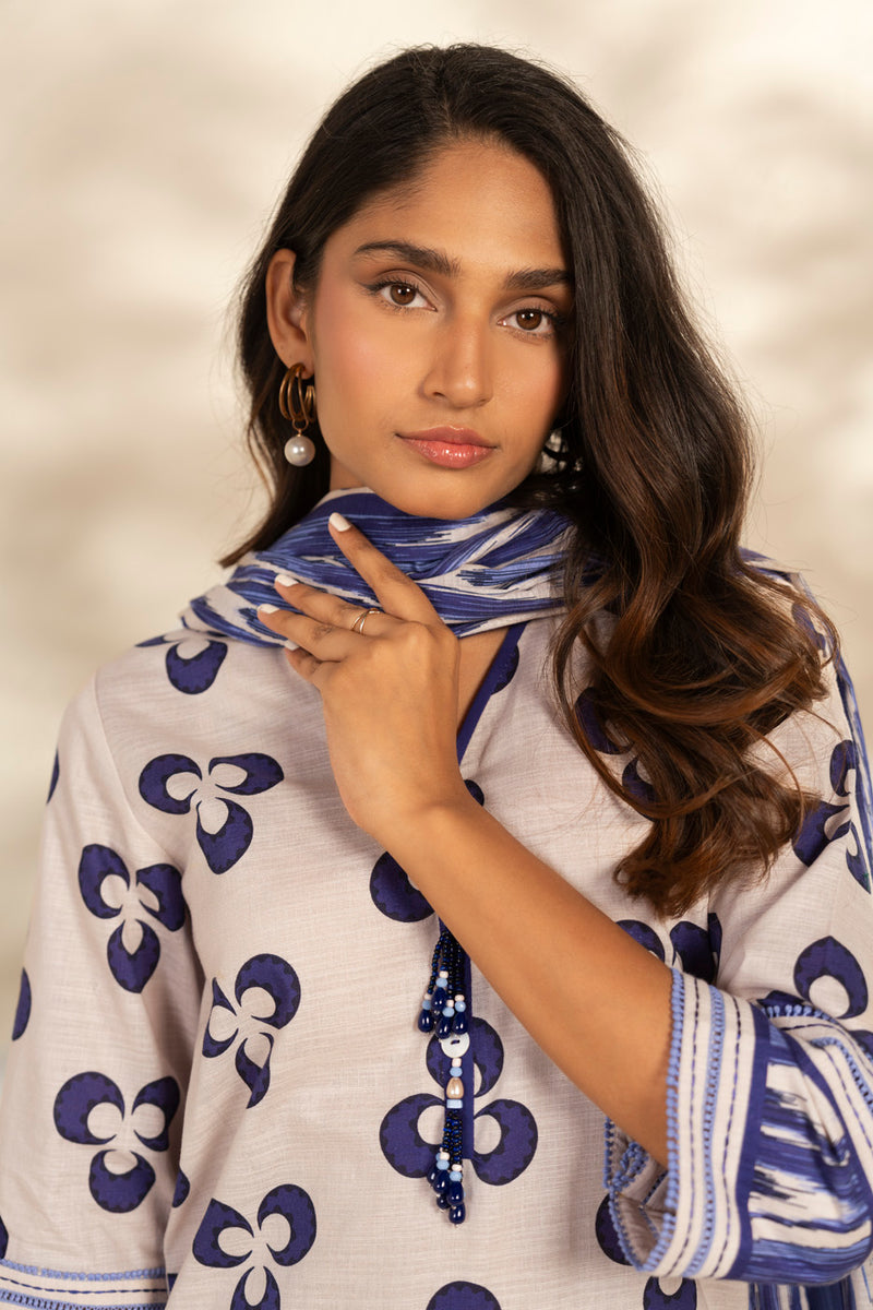 Al Karam | Winter 25 | FW-134-25-1-Beige - Official Al Karam stockist in UK - Sakeena London