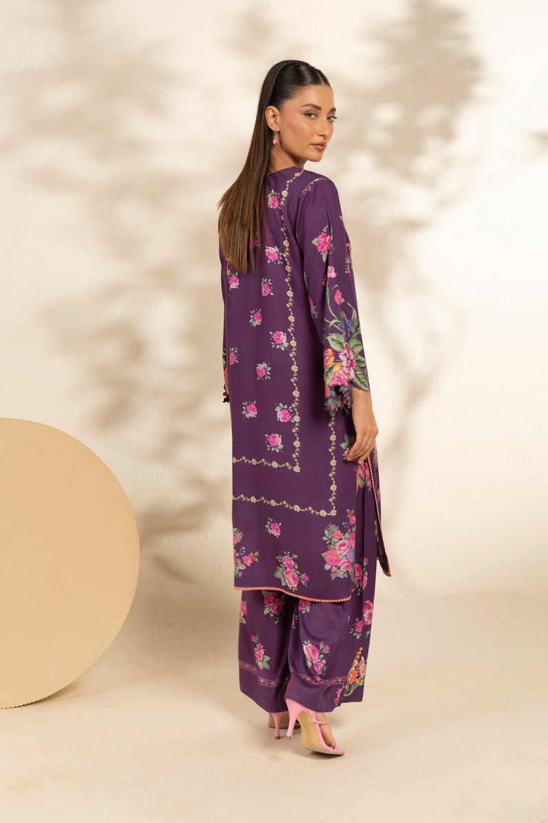 Al Karam | Winter 25 | FW-139-25-1-Purple - Official Al Karam stockist in UK - Sakeena London