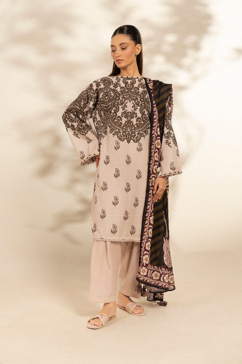 Al Karam | Winter 25 | FW-160.1-25-1-Black - Official Al Karam stockist in UK - Sakeena London